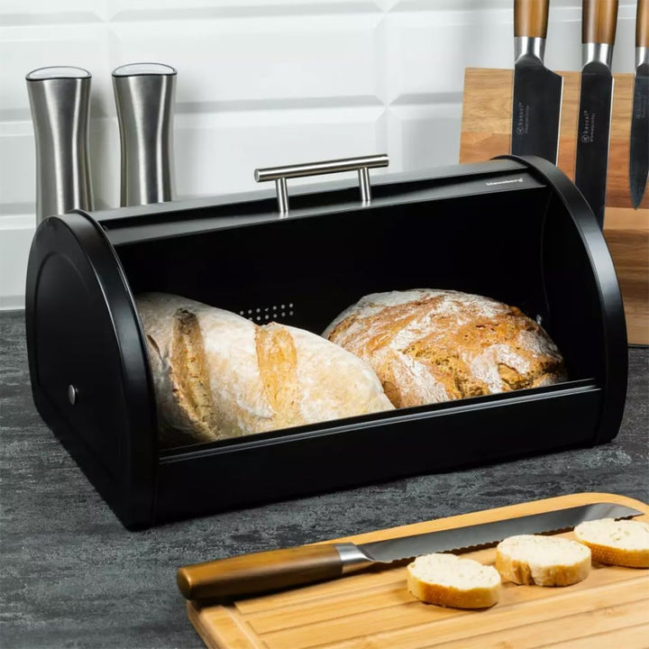 Brotkasten Brotbox aus Edelstahl KLAUSBERG KB-7453