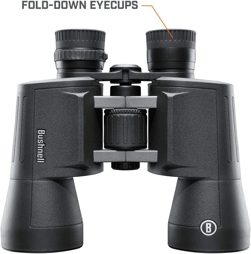 Bushnell - Powerview 2 - Fernglas - 10x50 - Porro - Aluminium Metallgehäuse - Mehrschichtvergütung -