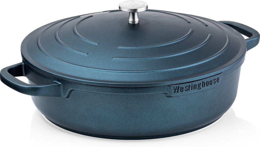 Westinghouse PERFORMANCE SERIES Schmorpfanne mit Deckel, Grosse Bratpfanne 28 cm für Induktion & all