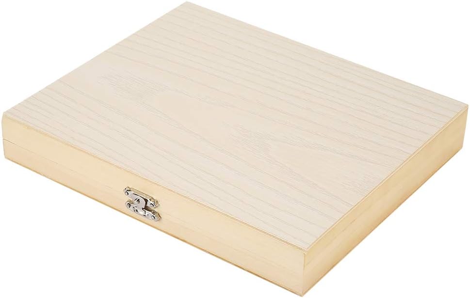 Nummerierte Mikroskop-Objektträger Aufbewahrungsbox Holzverschmutzungsfreier 100-Objektträger-Halter