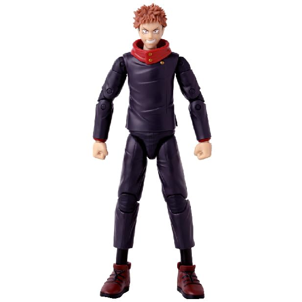 BANDAI - Anime Heroes - Jujutsu Kaisen - Action Figur 17 cm - Itadori Yuji Black Flash-Version- Gele