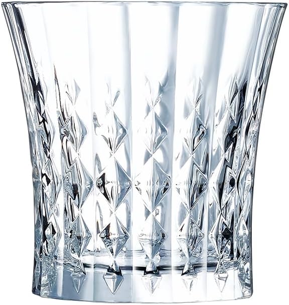 Cristal d'Arques Paris, Kollektion Lady Diamond Becher 45cl, glänzend, transparent und hochresistent