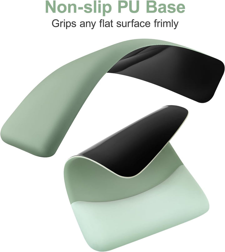 MOSISO Handgelenkstütze für Mauspad&Tastatur Set, Rechteckig Ergonomisch Mauspad Rutschfest Basis Ho