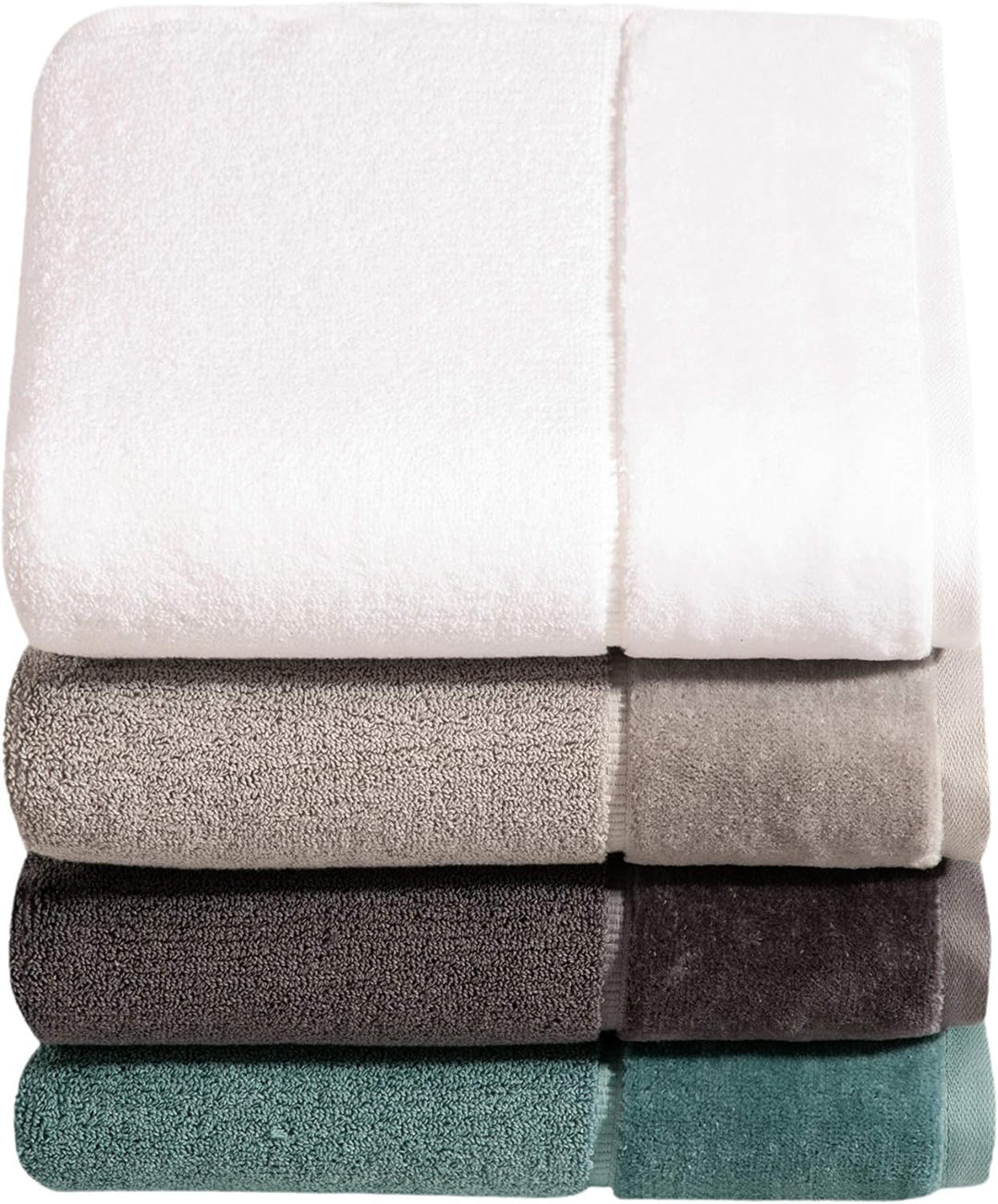 Vossen Pure Badetuch 100 x 150 cm weiss Weiss Badetuch 100 x 150 cm, Weiss Badetuch 100 x 150 cm