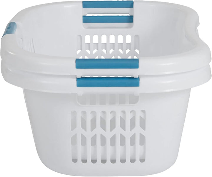 Rubbermaid FG299587WHTRB Wäschekorb, 2,1 Hülse Kleiner Hüftkorb., Kleiner Hüftkorb.