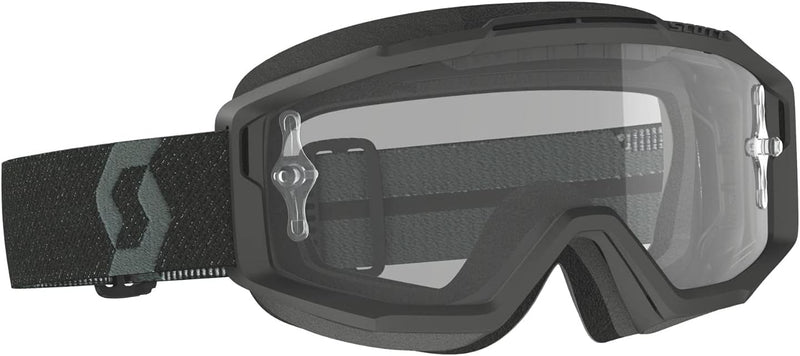 Scott Split OTG Motocross-Brille, schwarz/grau (Black/Grey, One Size)