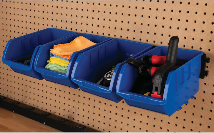 Performance Tool W5196 Large Stackable Storage Trays - Adjustable for Vertical or Horizontal Positio