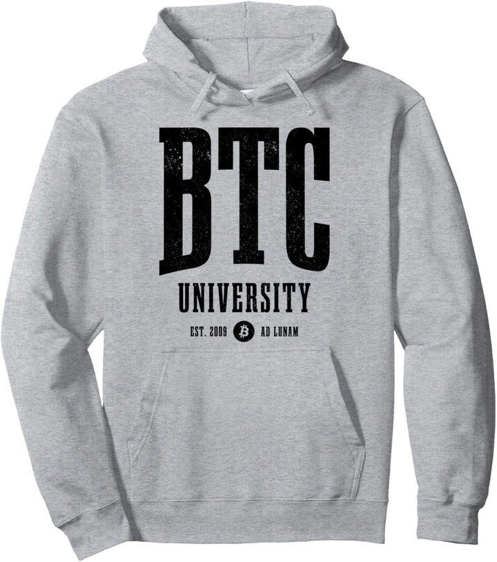 Bitcoin BTC Universität EST. 2009 Crypto Trader Pullover Hoodie