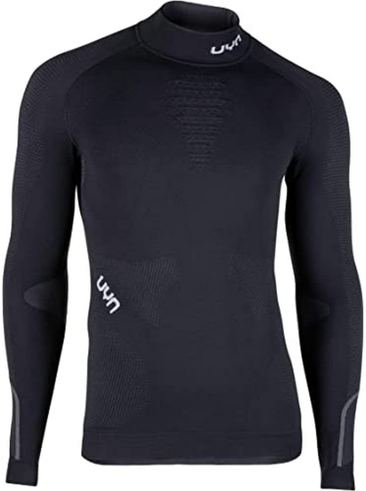 UYN Herren Ambityon Uw undertrøje Damen Unterhemd, Blackboard/Black/White, S-M EU