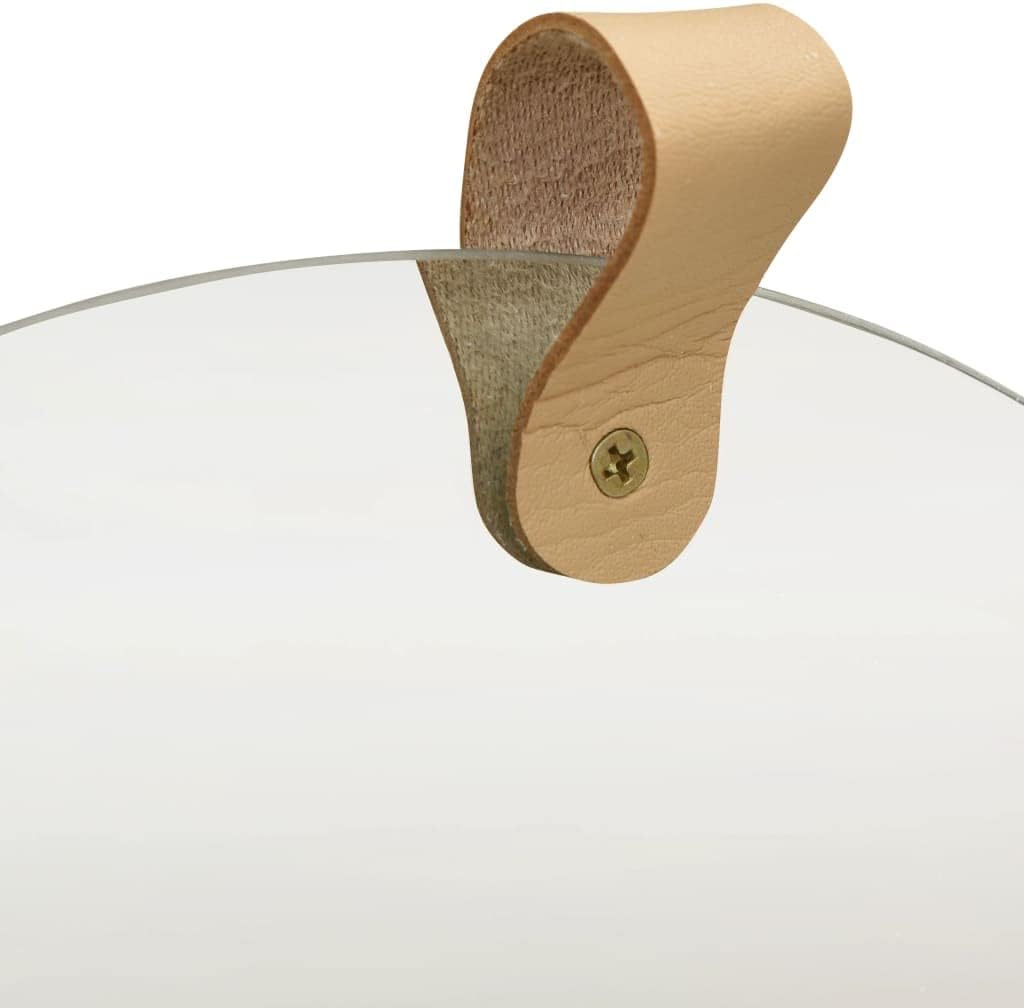 VXL Wandspiegel aus massivem Kiefernholz, 35 cm