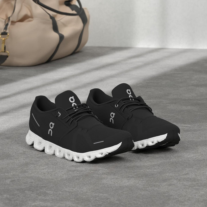 ON Herren Cloudmonster Sneaker 40 EU Black White, 40 EU Black White