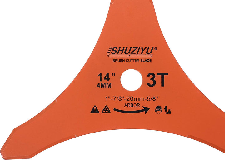 LSHUZIYU 355MMx4MM-3T, 25.4mm Dorn mit Adapter 22.23-20-16mm, Freischneiderklinge, Freischneider Säg