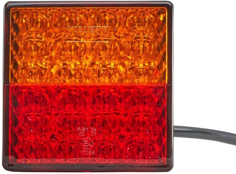 HELLA - Heckleuchte - Valuefit - LED - 24V - Anbau/geschraubt - Lichtscheibenfarbe: rot/gelb - Steck