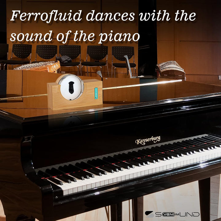 Sovenomund Dancing Ferrofluid with Music Rhythm, Ferrofluid Speaker Music Mate/Sound Partner, Ferrof