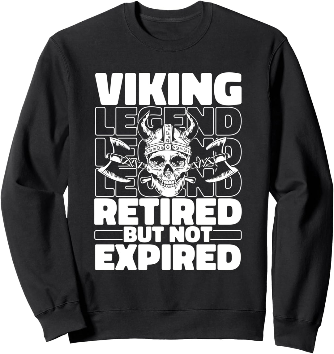 Wikinger Im Ruhestand Nordmann - Mythologie Krieger Wikinger Sweatshirt