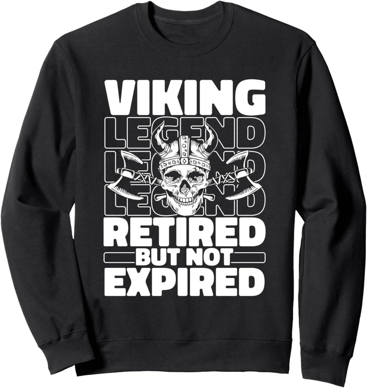 Wikinger Im Ruhestand Nordmann - Mythologie Krieger Wikinger Sweatshirt