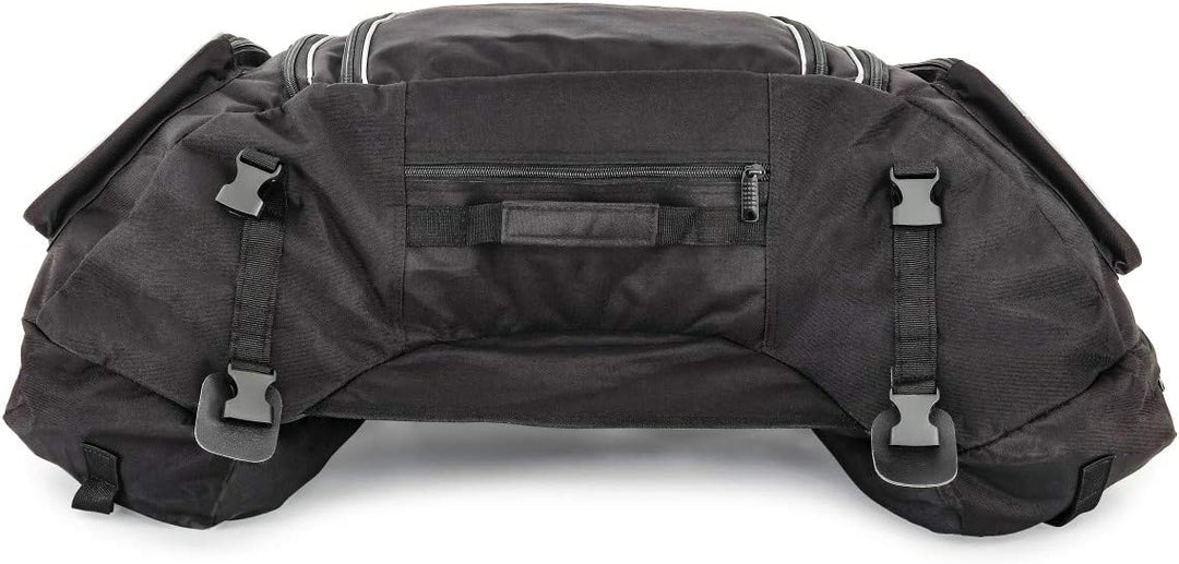 Hecktasche Kompatibel für Vespa GTS 250/300 Gepäck-Tasche Motoroller hinten schwarz