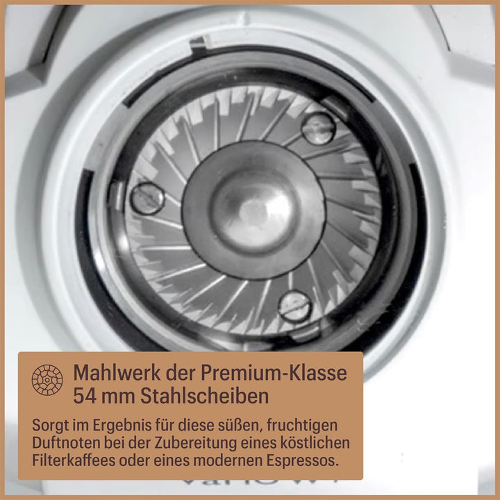 Baratza - Vario W+ 230V Kaffeemühle - Elektrische Kaffeemühle mit Mahlwerk, Schwarz, Schwarz