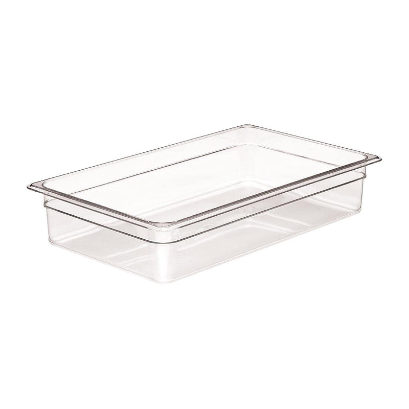 Gastronormbak 1/1 GN-100mm Cambro 14CW-135 Clear 1/1 by 4-Inch Farblos, 1/1 by 4-Inch Farblos