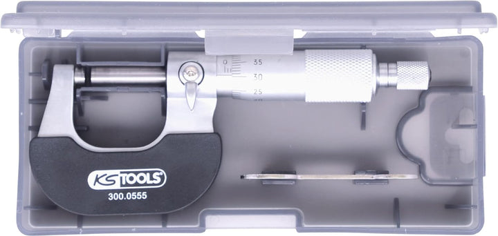 KS Tools 300.0555 Bügelmessschraube, 0-25mm 0-25 mm, 0-25 mm