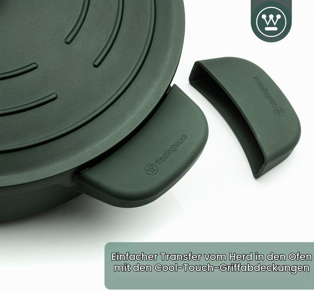 Westinghouse PERFORMANCE SERIES Kochtopf gross, 28cm grosser Kochtopf für Induktion &amp; alle Herdarten