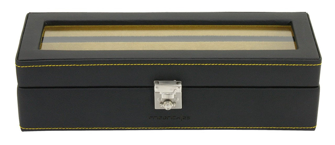 Friedrich|23 Unisex Chronos Uhrenkasten für 5 Uhren Leder 26122-2