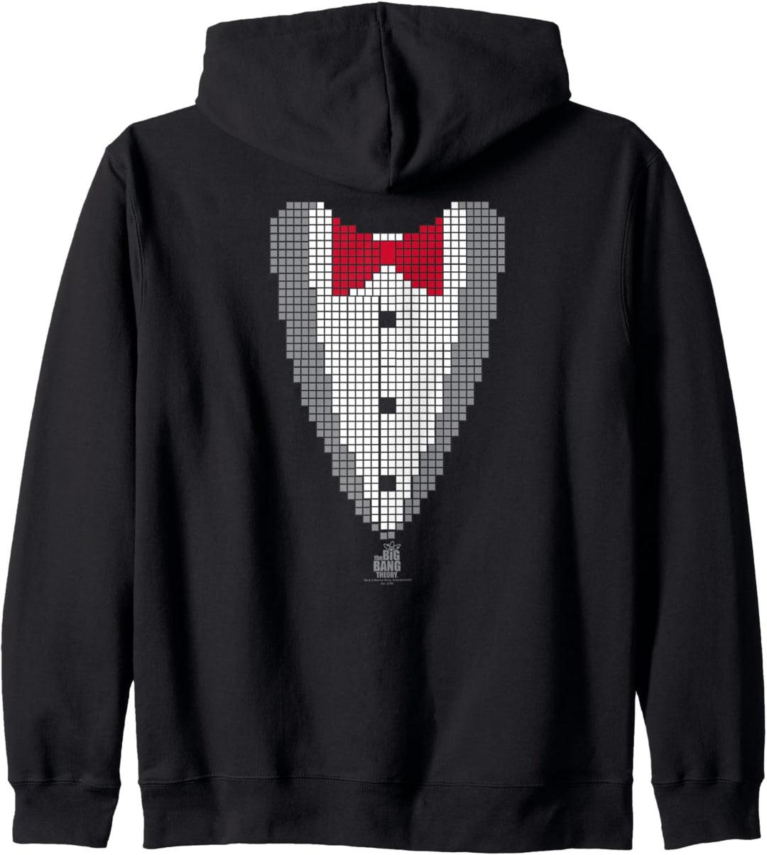 The Big Bang Theory Pixelated Tux Kapuzenjacke