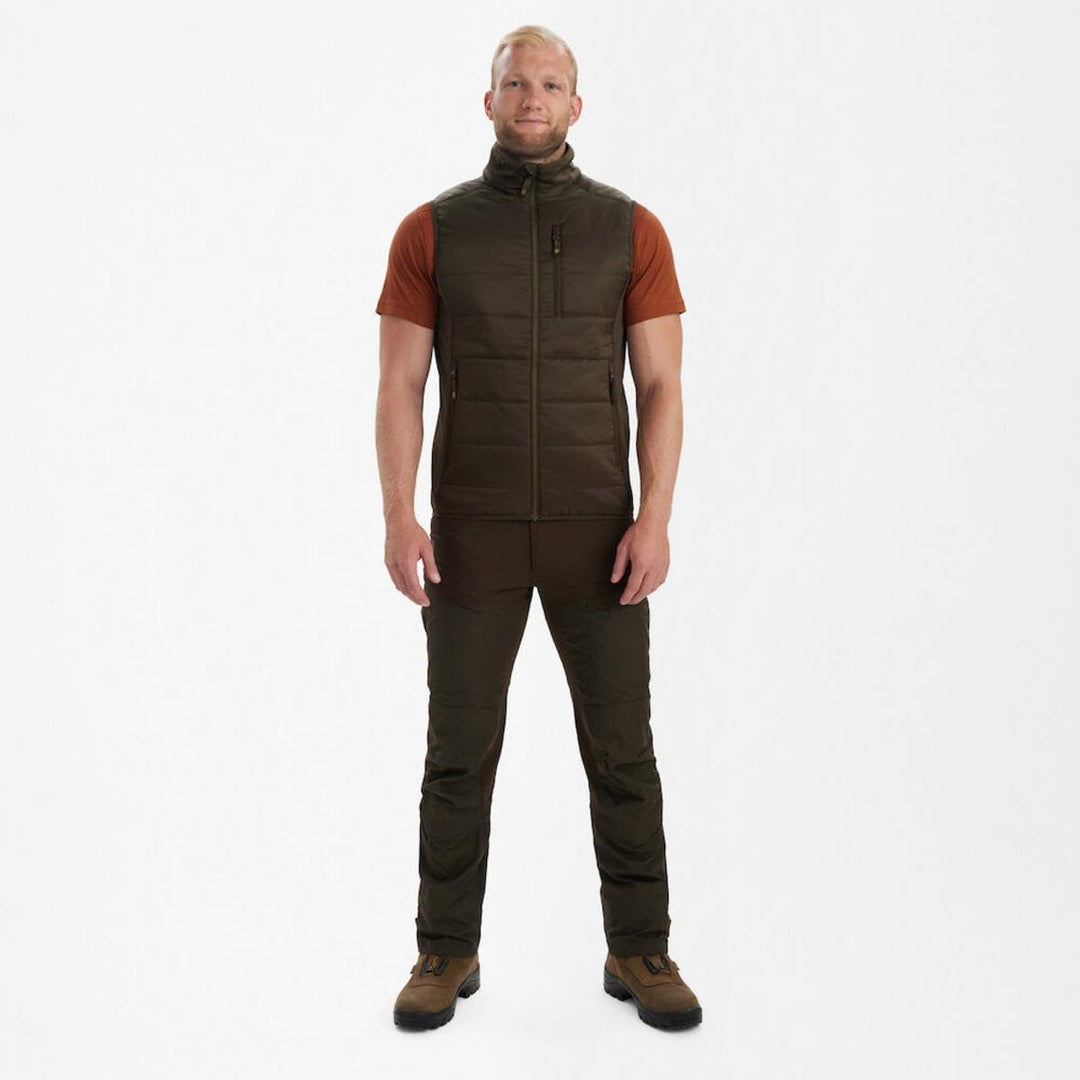 Deerhunter Heat Padded Waistcoat Wood XL Grün, XL Grün
