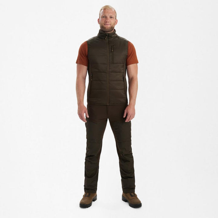 Deerhunter Heat Padded Waistcoat Wood XL Grün, XL Grün
