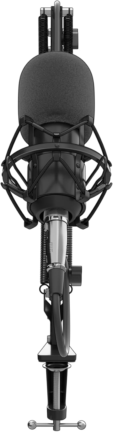 Genesis Radium 300 XLR Studio-Kondensatormikrofon-Set – Inkl. Gelenkarm, Pop-Filter, Mikrofonspinne