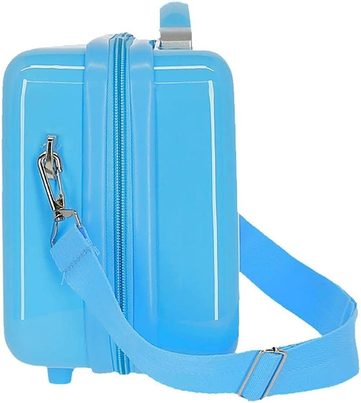 Disney Super Helpers Kulturbeutel, anpassbar, mit Umhängetasche, 29 x 21 x 15 cm Blau, Blau