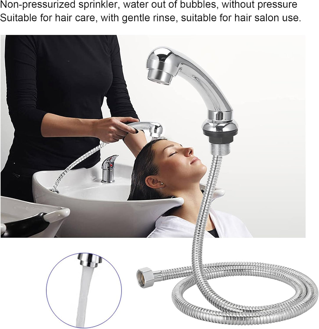 Handbrause für Waschbecken mit 2cm Gewinde (G1/2" Wasserhahnanschluss), Universeller Duschkopf Aufsa