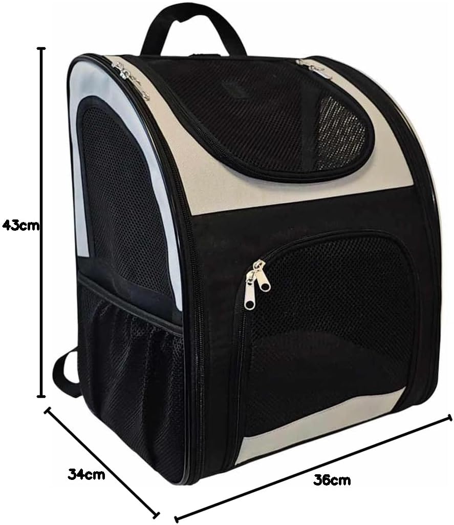 Nobby Rucksack Extend 2 Creme schwarz 34 x 28 x 41 cm