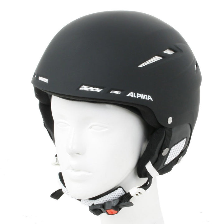 Alpina Unisex – Erwachsene Biom Skihelm 54-58 cm Black Matt, 54-58 cm Black Matt