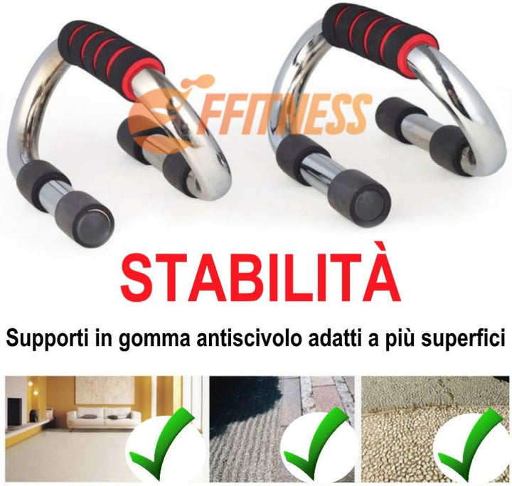 Push Up Stand Bars | Griffe für Liegestütze Brustbeugen Schulter Bauch Rücken Trizeps | Zubehör aus