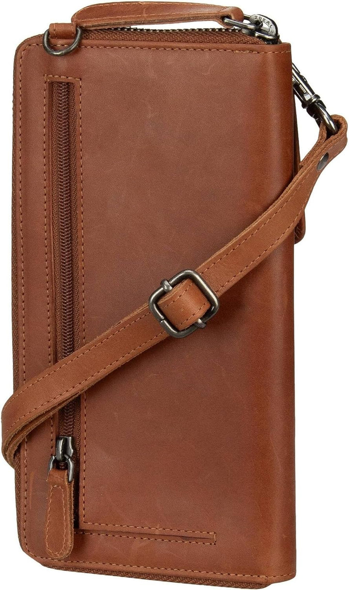 The Chesterfield Brand Wax Pull Up Malaga Handytasche Leder 10 cm