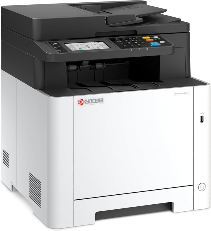 Kyocera Ecosys MA2600cwfx Farblaserdrucker Multifunktionsgerät WLAN: Drucker Scanner Kopierer, Faxge