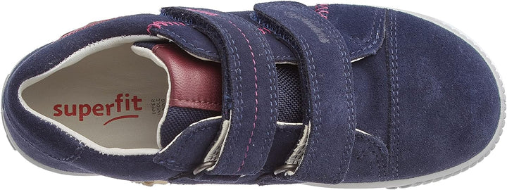 Superfit MOPPY 600358 Baby Mädchen Lauflernschuhe 24 EU Blau Rot 8020, 24 EU Blau Rot 8020