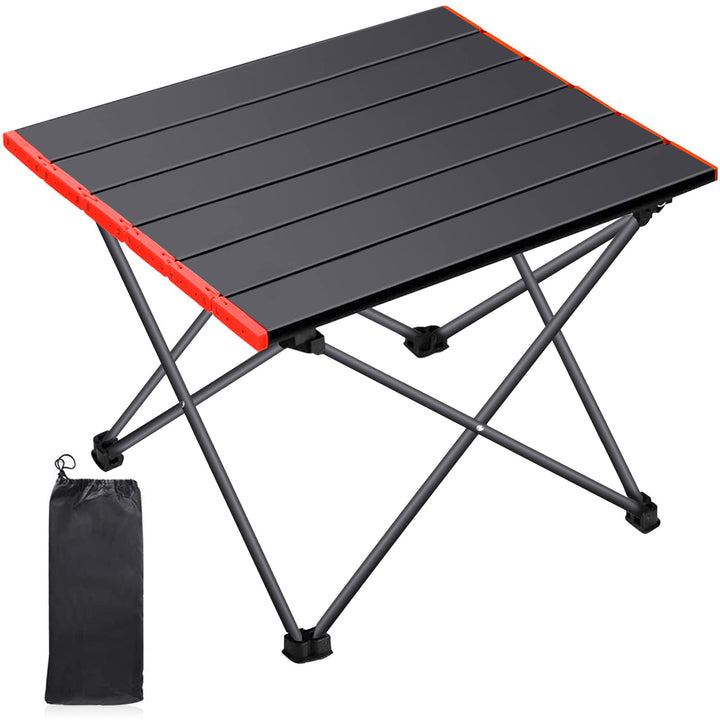Frasheng Tragbar Klapptisch,Campingtisch, Leichter, im Freien,Aluminium Tisch mit Tasche für Camping