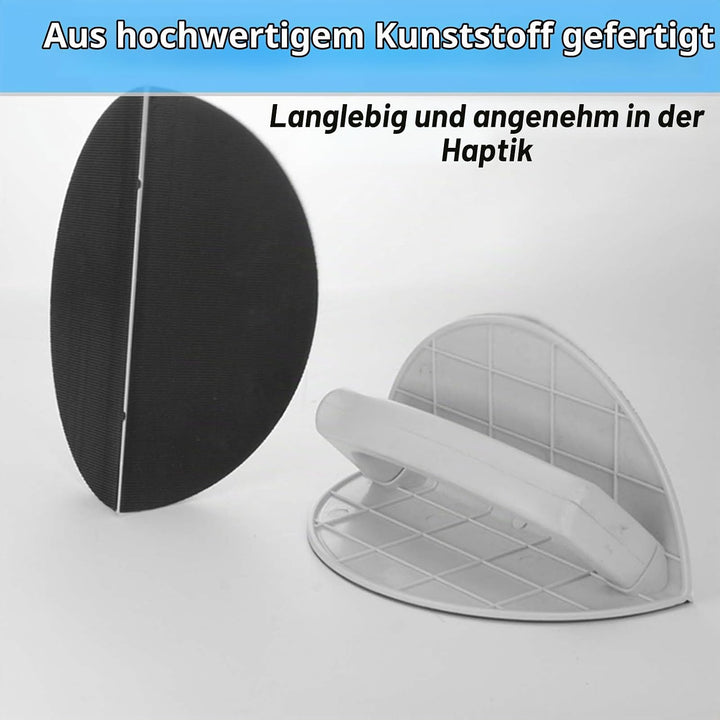 Semi-Circular Angle Sanding Sandpaper Tool, FORMVERSITY Selbstklebendes Schleifpapier Schleifwerkzeu
