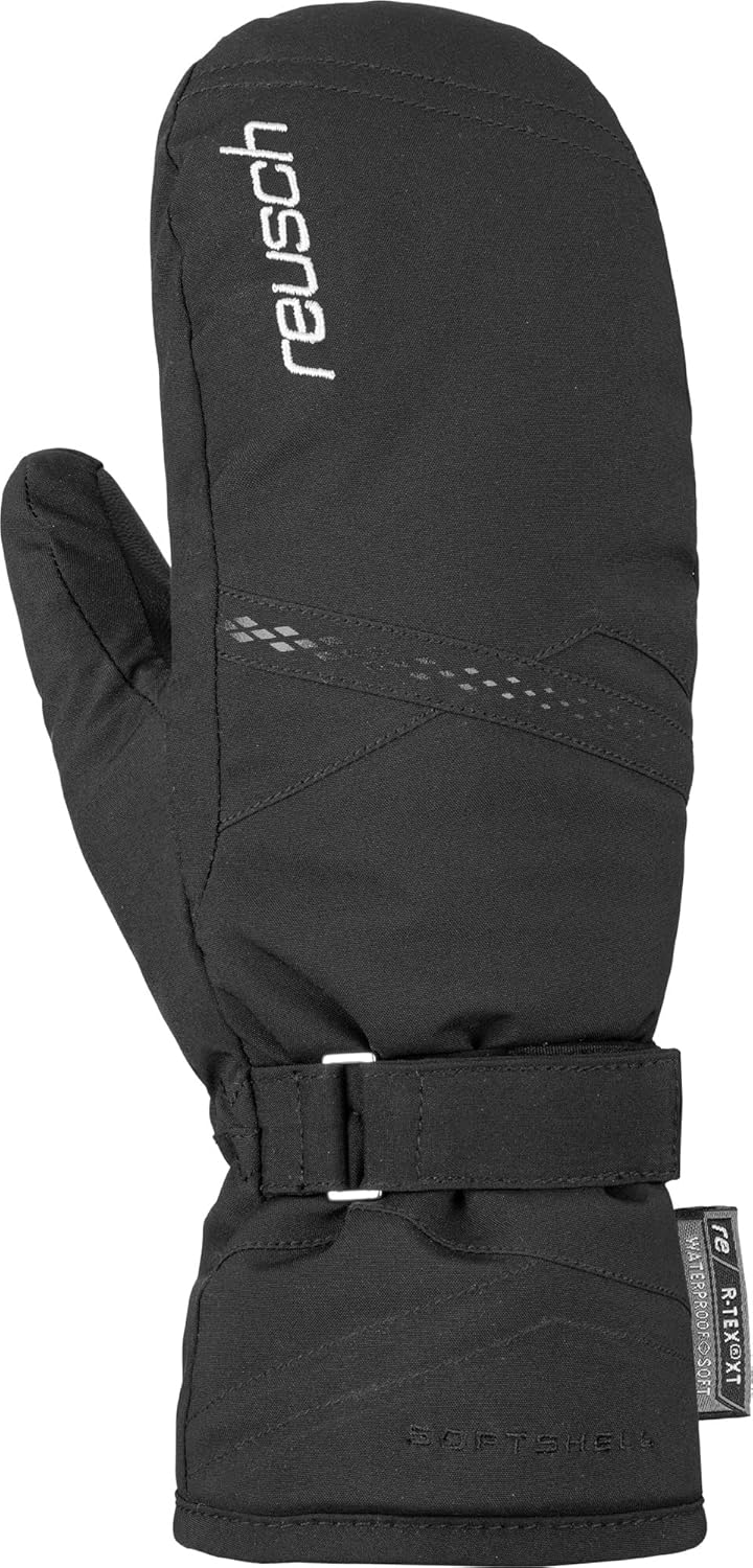Reusch Damen Hannah R-tex Xt Fäustlinge 6.5 black / silver, 6.5 black / silver