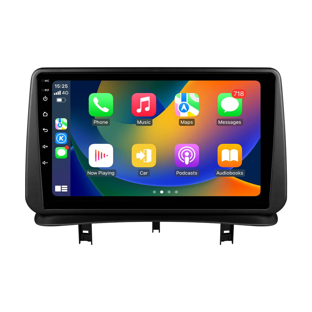 EU Stock Android 13 9-Zoll-Autoradio für Renault Clio 3 2005-2014 4-Kern 2GB & 64GB Speicher, unters