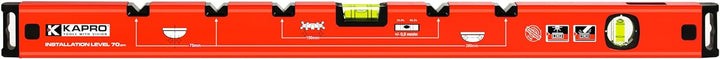 Umarex Wasserwaage 108 INSTALLATION LEVEL 70 cm, Rot