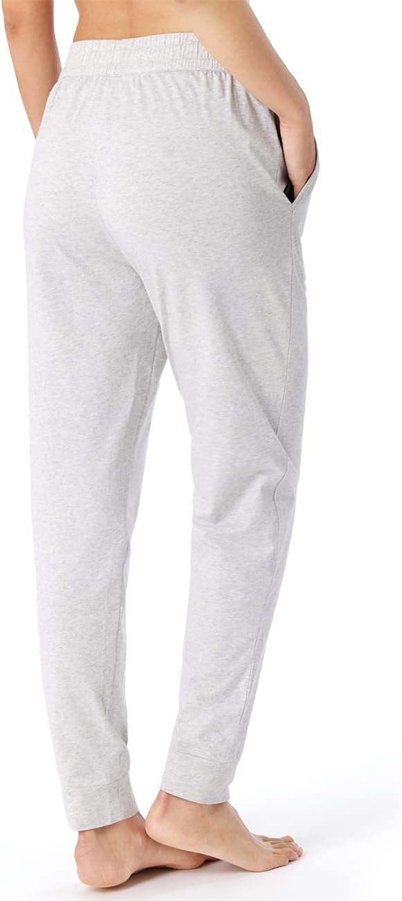 Schiesser Damen Schlafhose Lang Baumwolle-Mix + Relax Pyjamaunterteil 34 Grau-mel._179266, 34 Grau-m