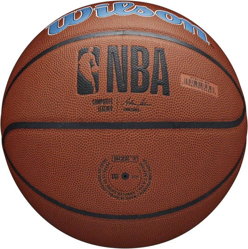 Wilson Unisex-Adult NBA Team Composite Basketball 7 Minnesota Timberwolves, 7 Minnesota Timberwolves