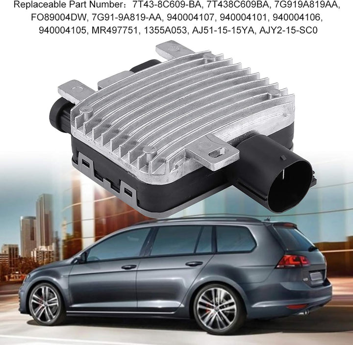 Tomotato Radiators Cooling Fan Control Module Unit für Freelander II Range Evoque Rover 7T438C609BA