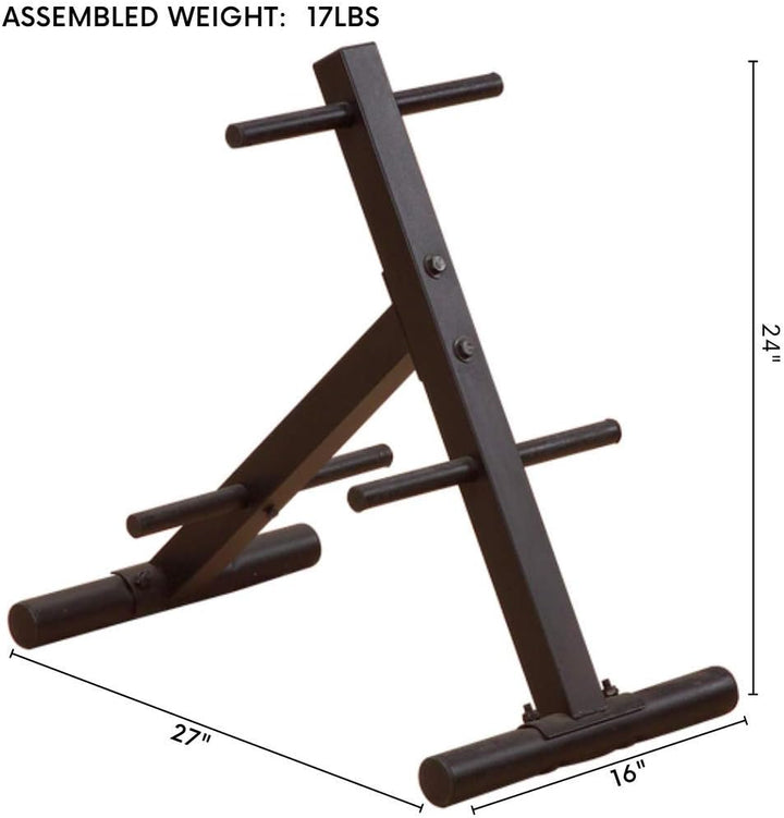 Body-Solid SWT-14 Scheibenständer | Hantelscheibenständer | Hantelscheibenablage |