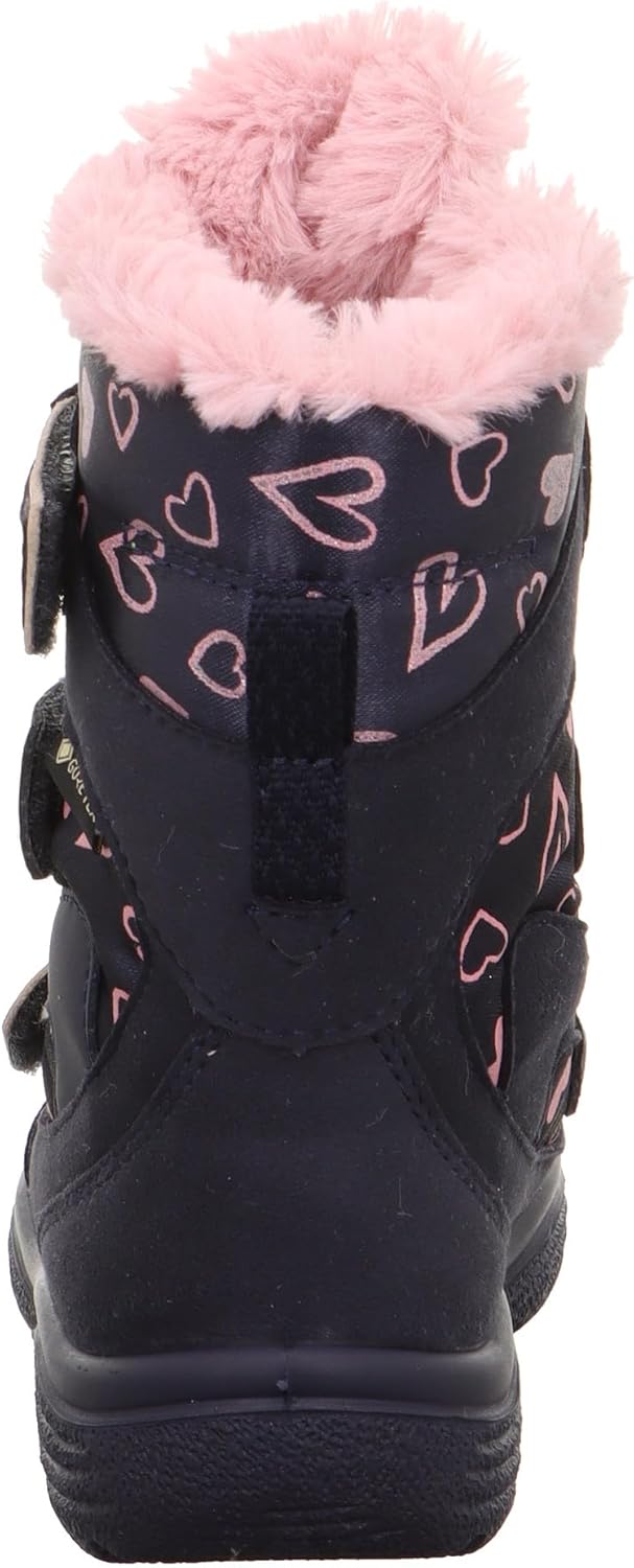 Superfit Mädchen Crystal Gore-tex 1-009090 Stiefel 25 EU Weit Blau Rosa 8020, 25 EU Weit Blau Rosa 8
