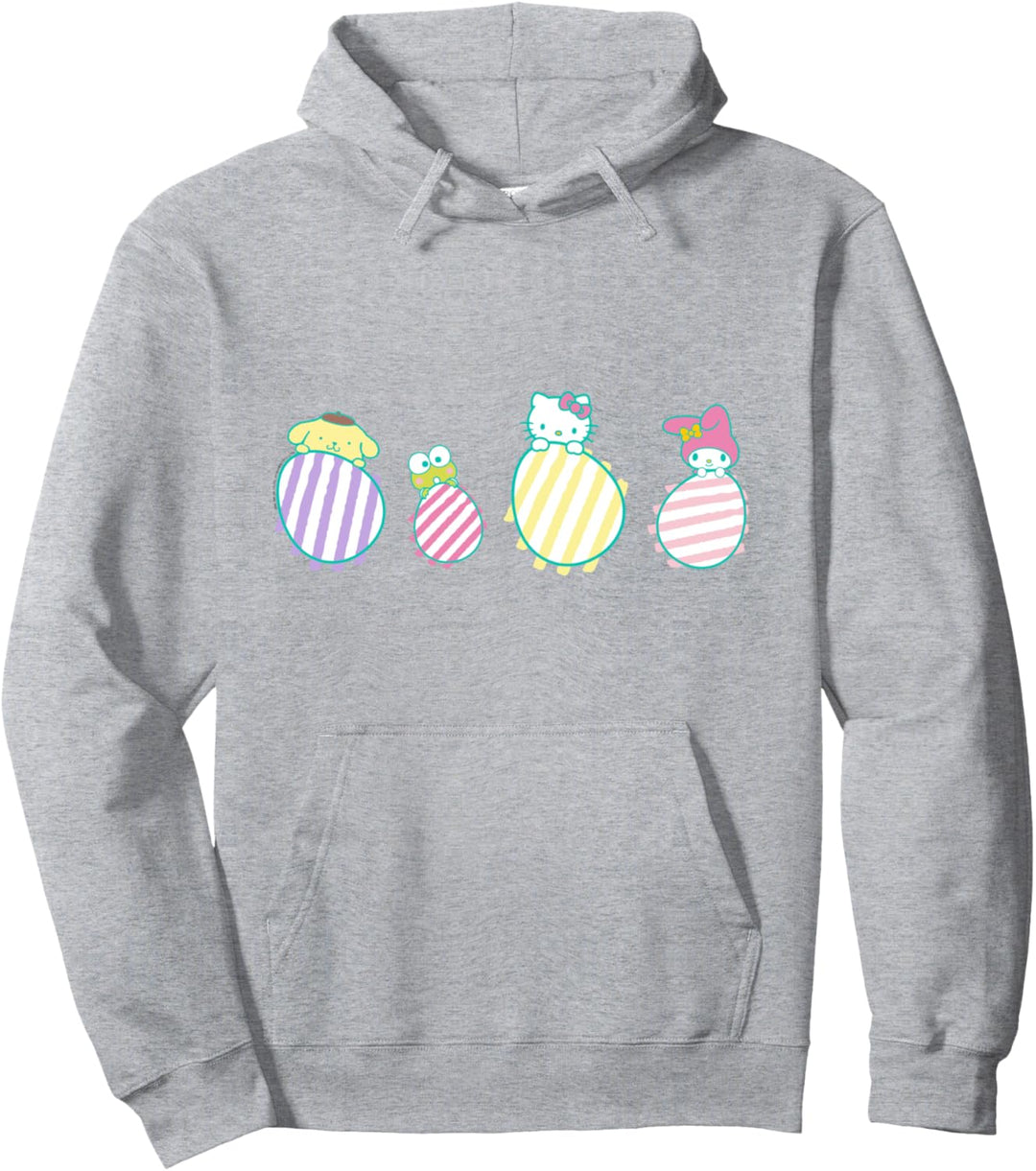 Hello Kitty and Friends Easter Eggs Pullover Hoodie