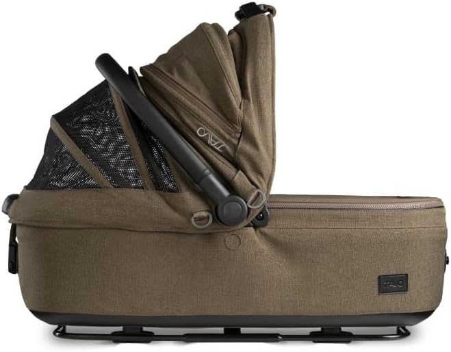 Tavo Maeve Medium Rigid‑Griff Haustier‑Autositz mit ISOFIX‑Bodenplatte, 2 Matratzenauflagen, Geeigne